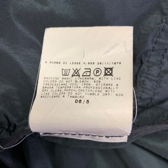 CoSTUME NATIONAL Size S Green Black Iridescent Polyester Jacket - Picture 8 of 8